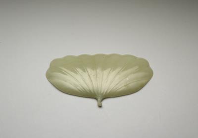 图片[2]-Jade leaf-shaped cup, India-China Archive